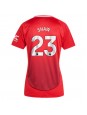 Manchester United Luke Shaw #23 Zenski Domaci Dres 2024-25 Kratak Rukavima